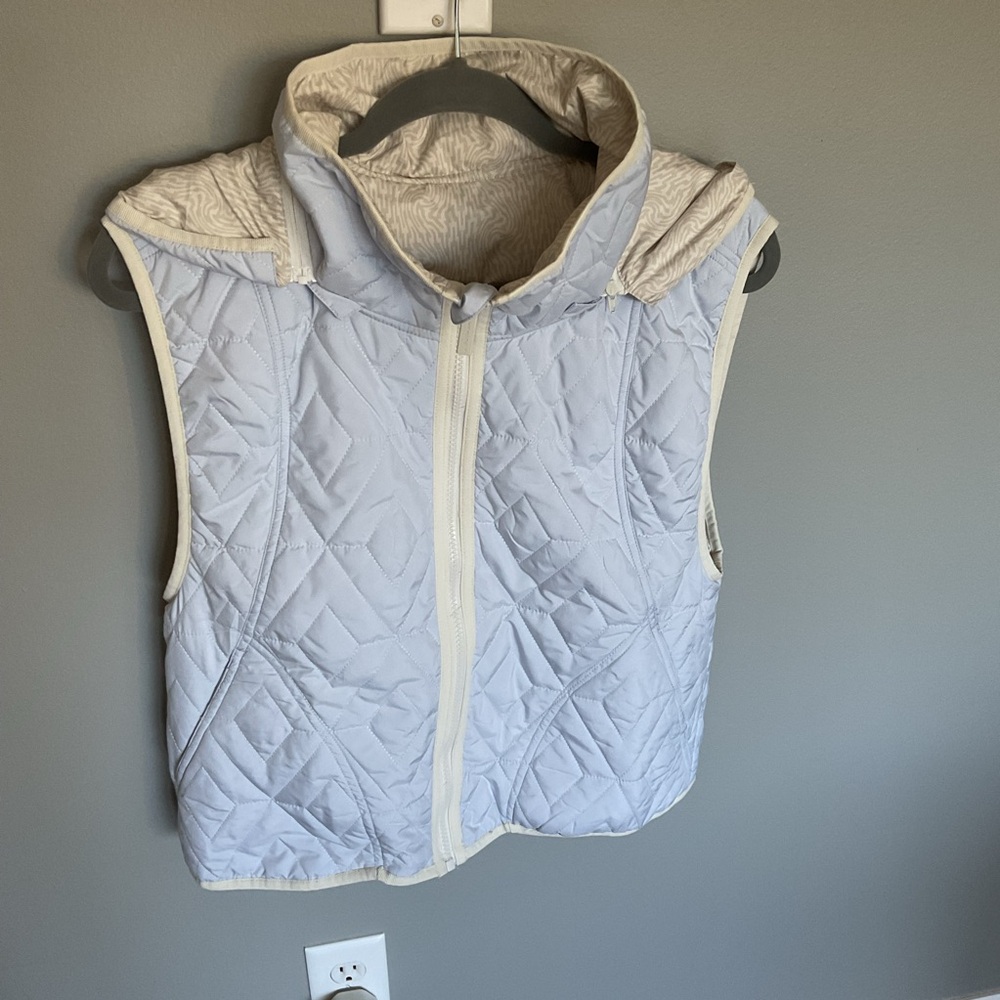 A. Putnam Light Blue Quilted Jacket